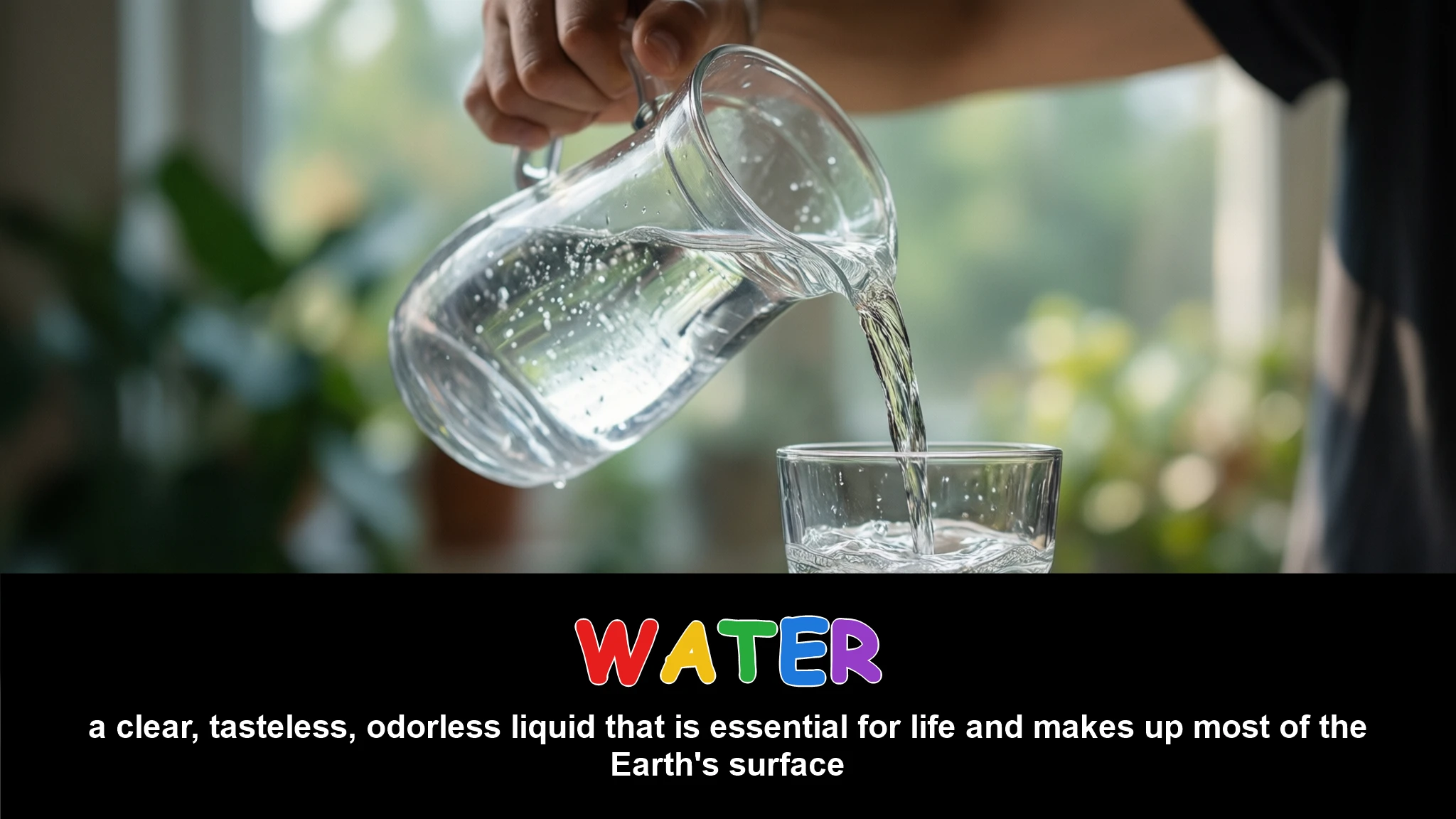 English Illustration for water